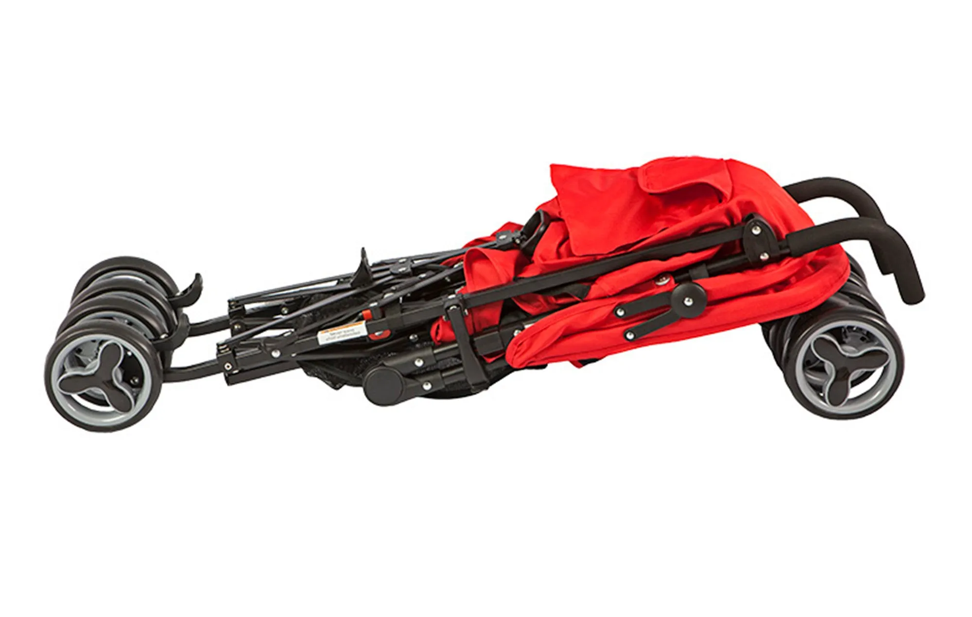 Dream On Me Cloud, lightweight Stroller in Red