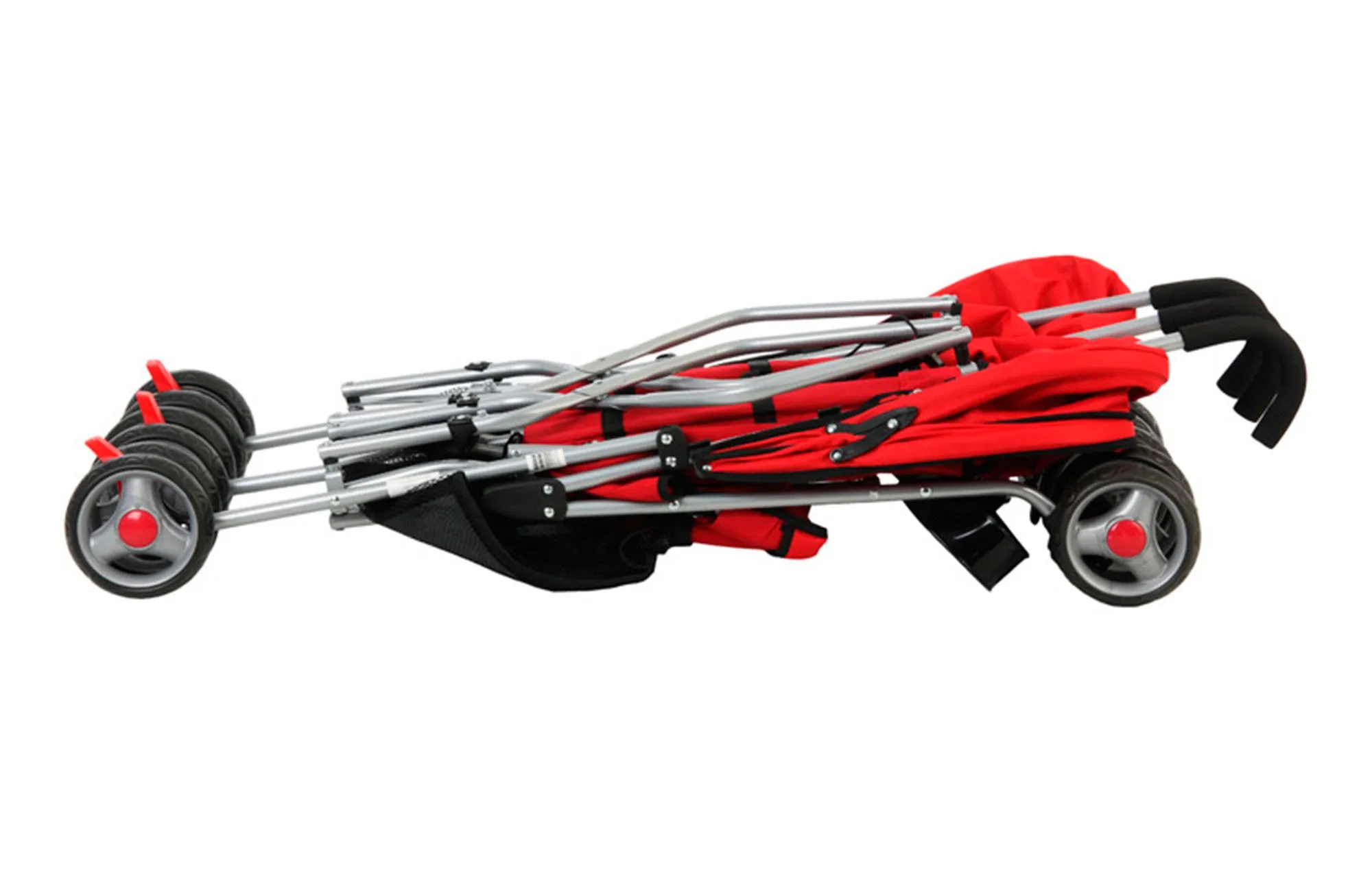 Dream On Me, Twin Stroller, Red