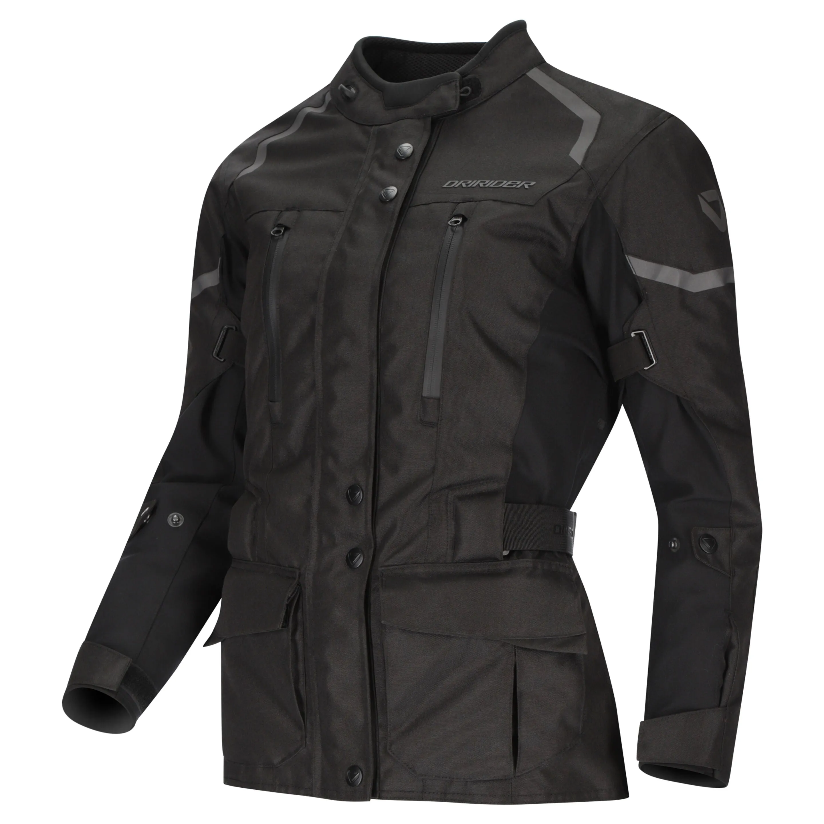 Dririder COMPASS V Ladies Jacket - Black/Black