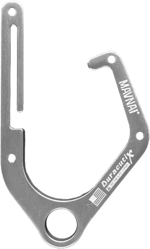DuracutiX Aluminum Hook For Tree Climber Compatible with Shembiner XL, Quick and Easy One-Hand Removal and Installation of Chainsaws and Tools Inside The Hook, Not Easy Fall Off in Any Position