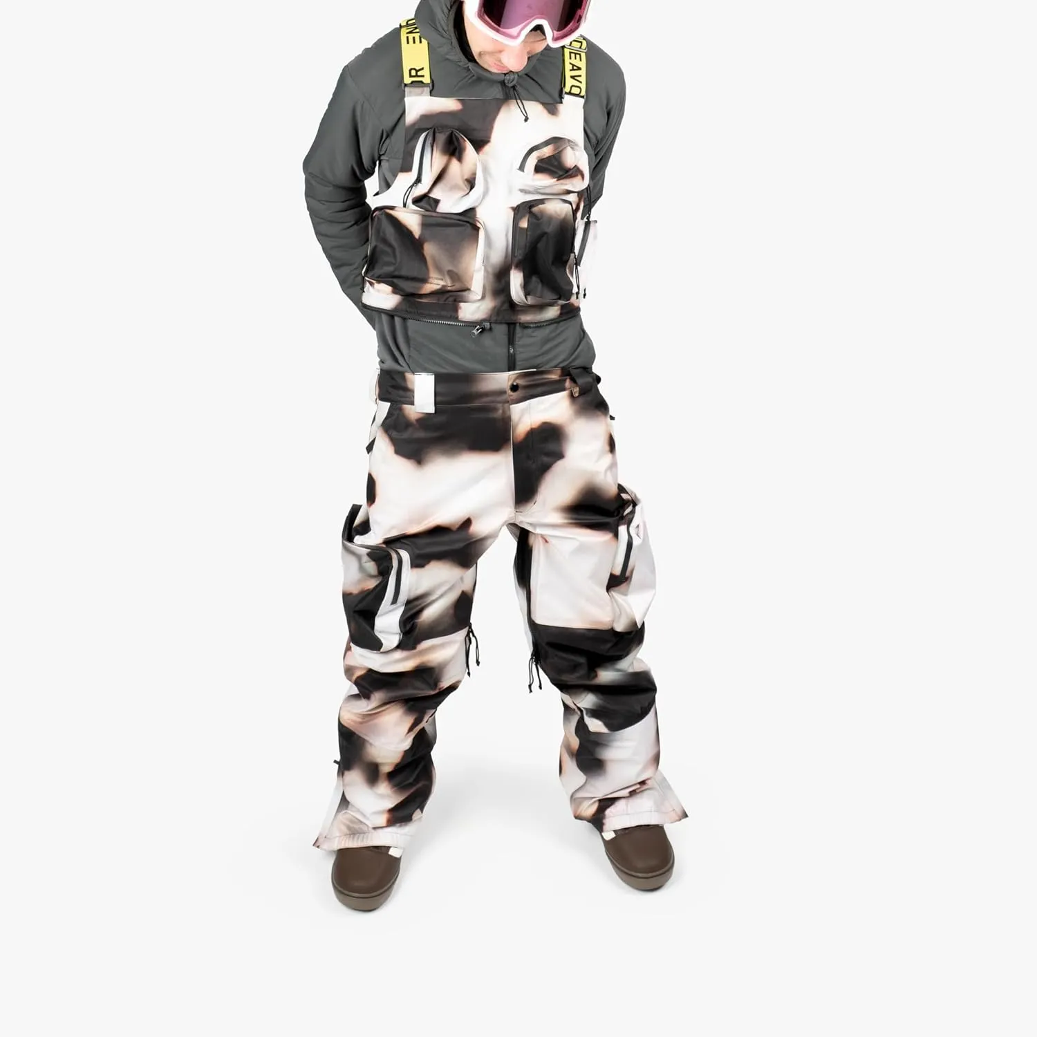 Endeavor 3L Shelter Snowboard and Ski Removable Bib Pant