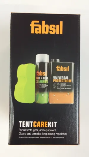 Fabsil by grangers tent and gear care kit