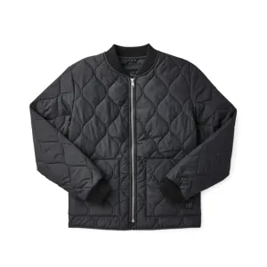 FILSON CCF LIGHTWEIGHT QUILTED JACKET IN BLACK