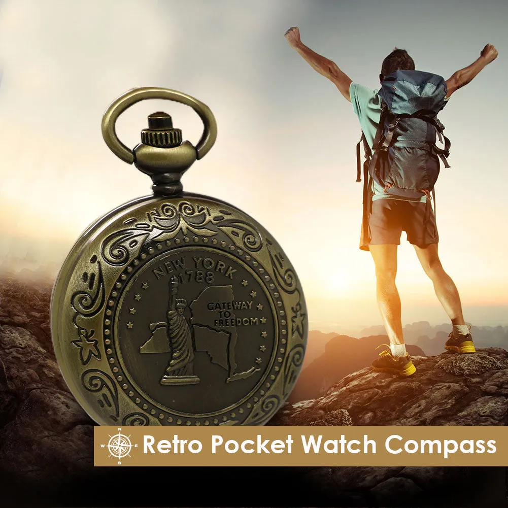 First-dibs sale Watch Compass Retro Pocket Responsive service