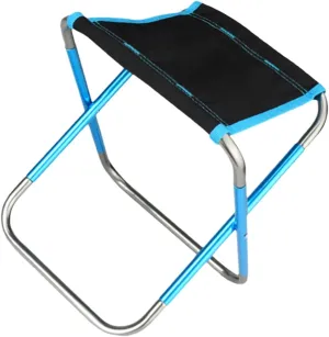 Folding Camp Stool Lightweight and Durable Outdoor Stool for Camping Fishing