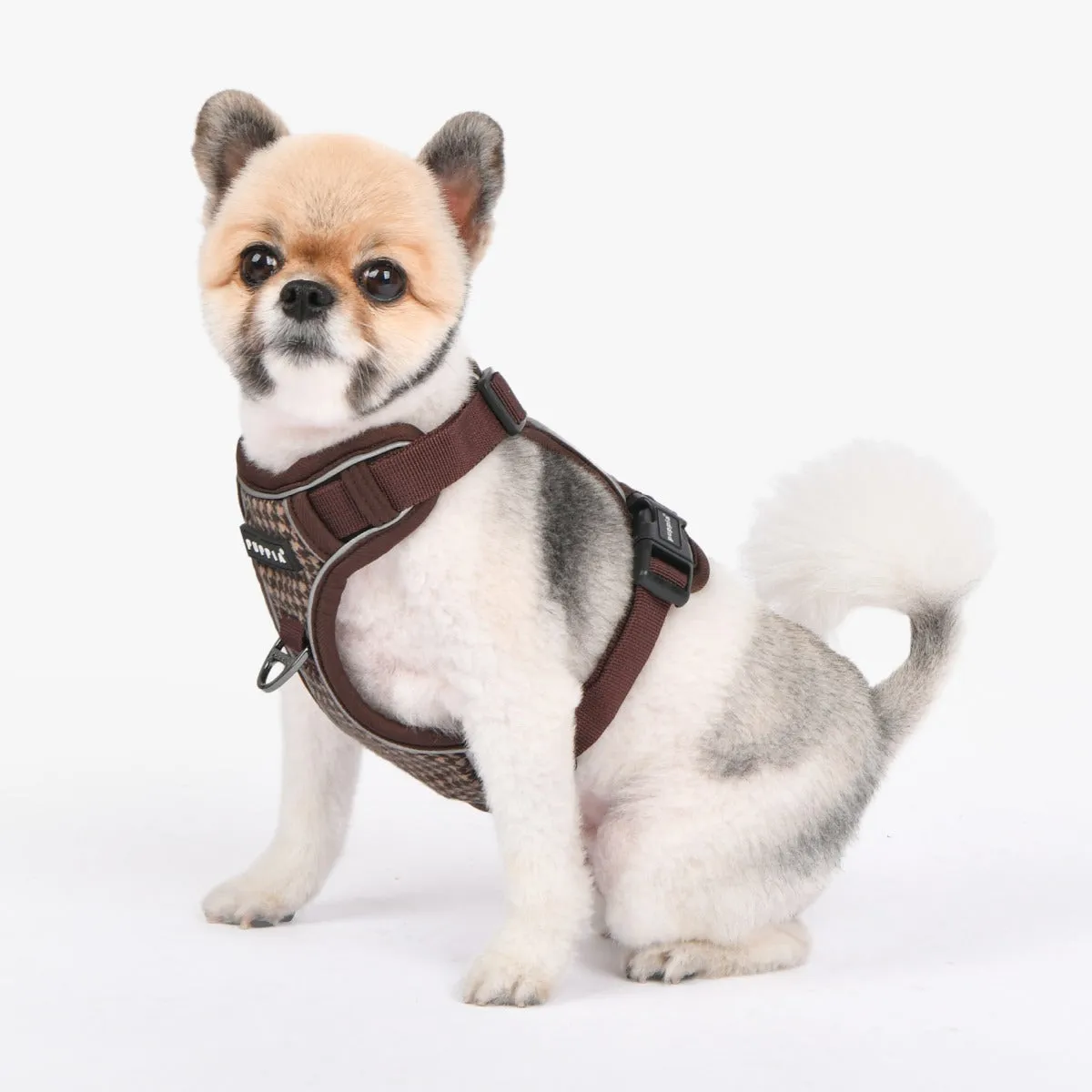 Front-Hook No-Pull Harness | Conall Houndstooth