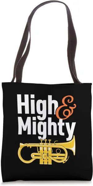 Funny Brass Band humour for Soprano Cornet Player Tote Bag