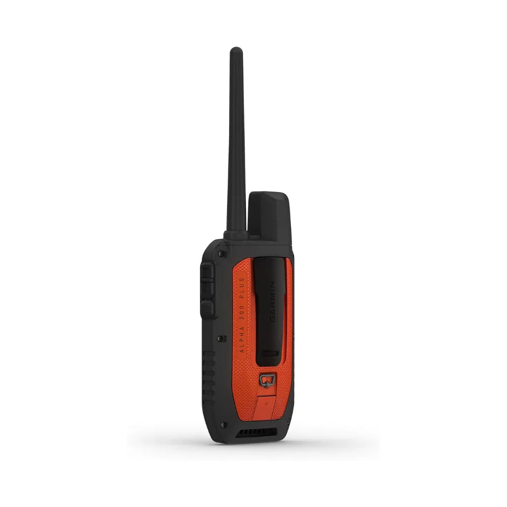 Garmin Alpha® 200 Plus Unisex Black Track And Train Up To 20 Dogs Sunlight Readable 3.5 Inch Color Touchscreen Display Rugged GPS Handheld - 010-04014-00
