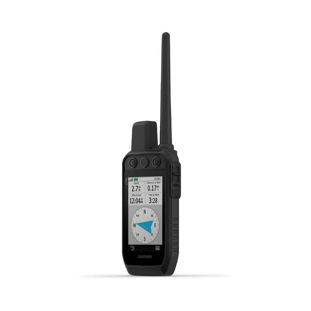 Garmin Alpha® 200 Plus Unisex Black Track And Train Up To 20 Dogs Sunlight Readable 3.5 Inch Color Touchscreen Display Rugged GPS Handheld - 010-04014-00