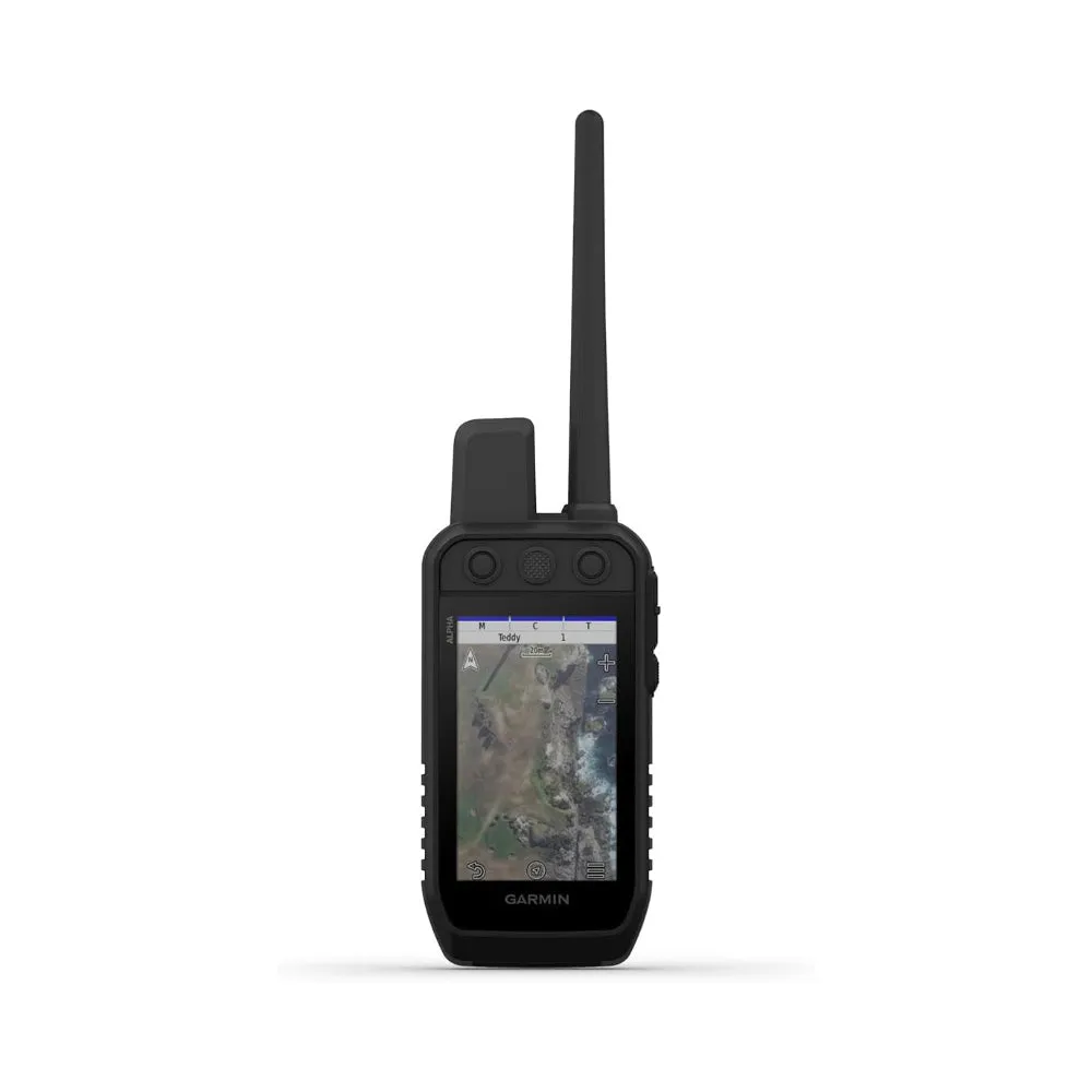 Garmin Alpha® 200 Plus Unisex Black Track And Train Up To 20 Dogs Sunlight Readable 3.5 Inch Color Touchscreen Display Rugged GPS Handheld - 010-04014-00