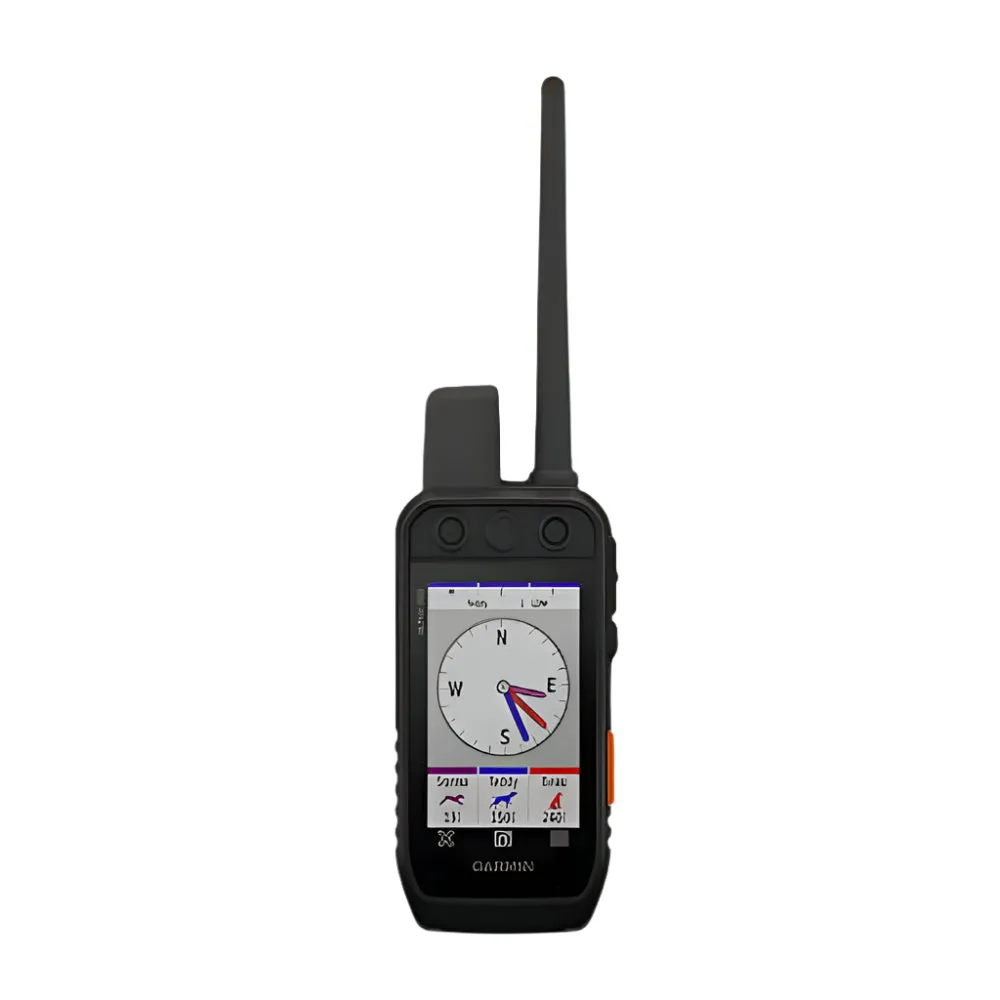 Garmin Alpha 200i Dog Tracking Handheld Black Utilizes inReach Technology Sunlight Readable 3.6" Touchscreen - 010-02230-50