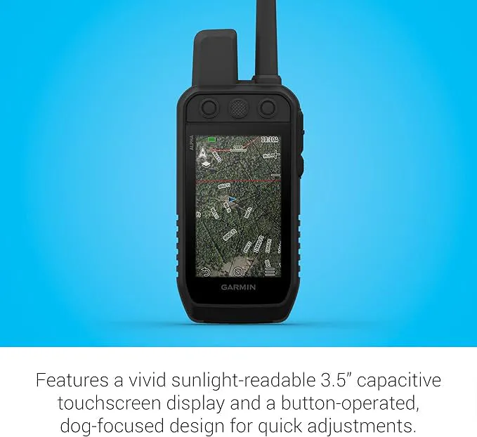 Garmin Alpha 300 Handheld Unisex Black Advanced Tracking And Training Handheld - 010-02807-50
