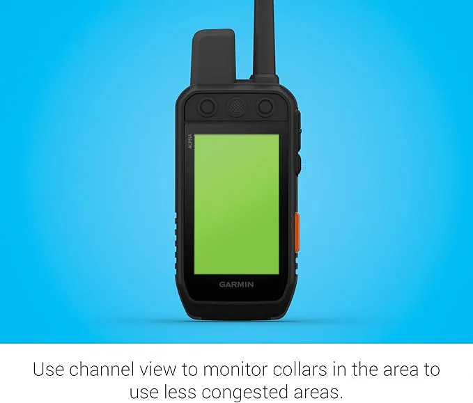 Garmin Alpha 300i Handheld Unisex Black Advanced Tracking And Training Handheld With InReach® Technology - 010-02806-50