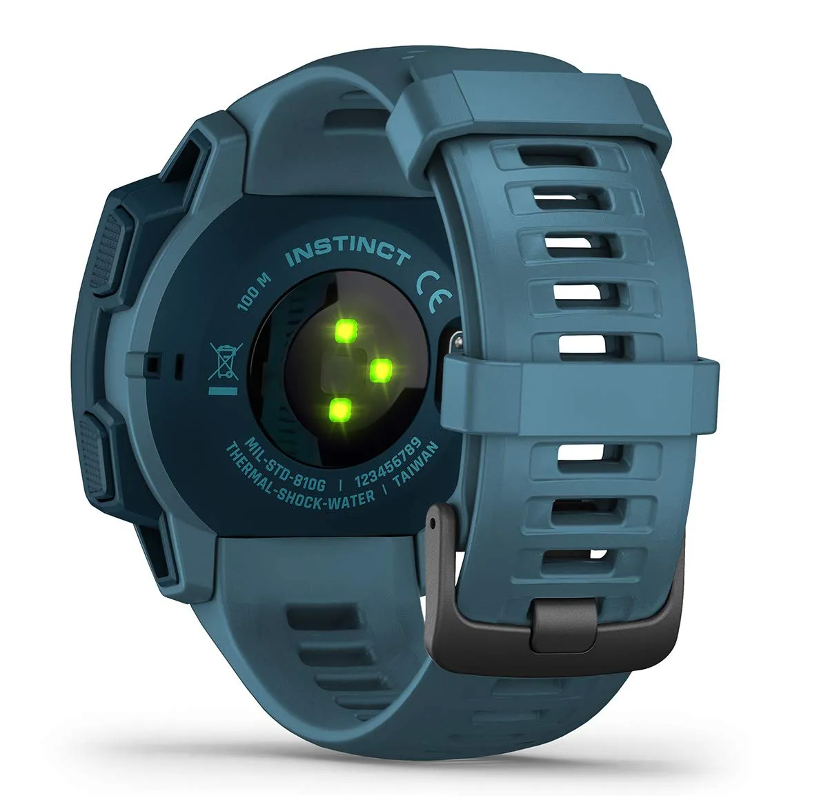 Garmin Instinct, Rugged Outdoor Watch with GPS, Features GLONASS and Galileo, Heart Rate Monitoring and 3-axis Compass