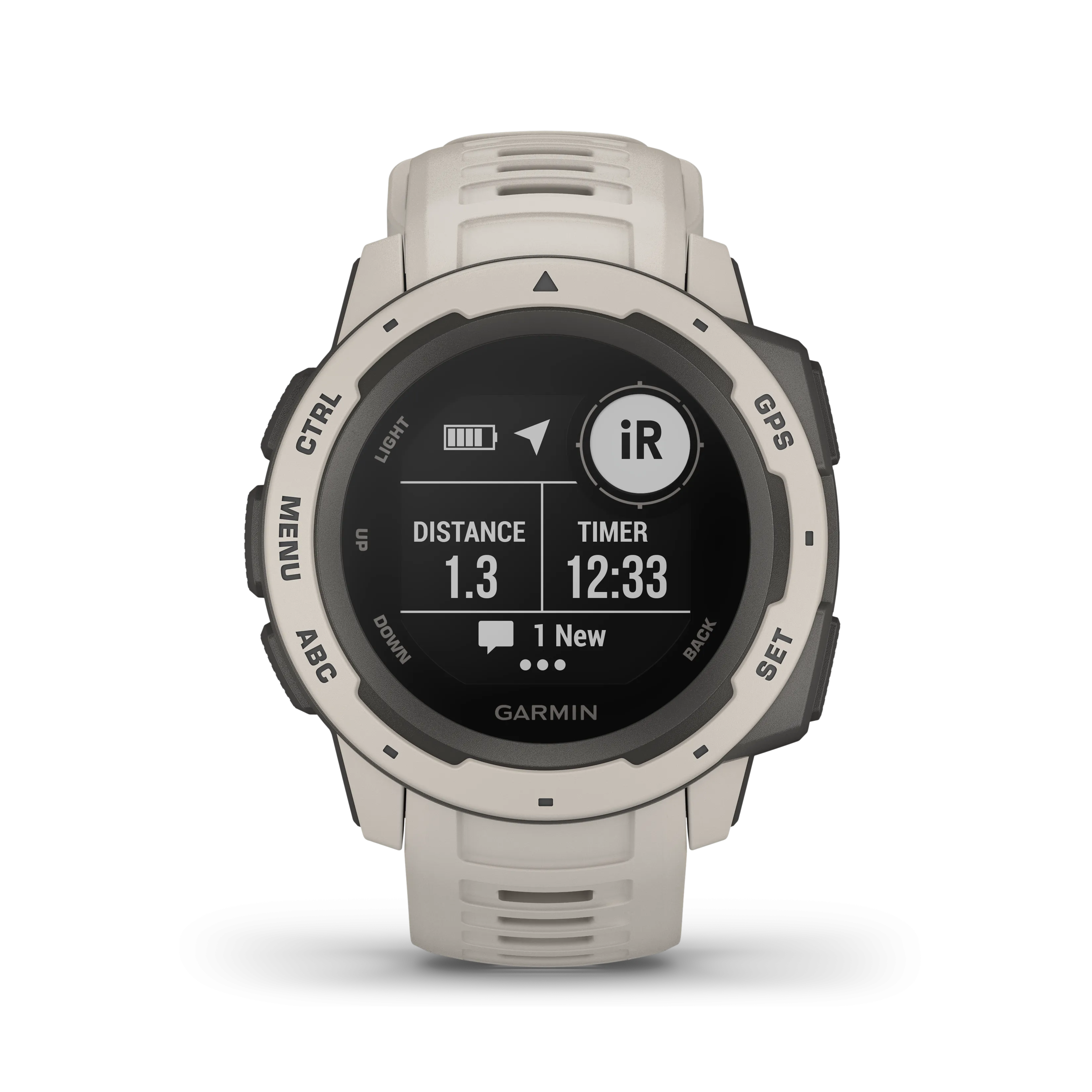 Garmin Instinct, Rugged Outdoor Watch with GPS, Features GLONASS and Galileo, Heart Rate Monitoring and 3-axis Compass