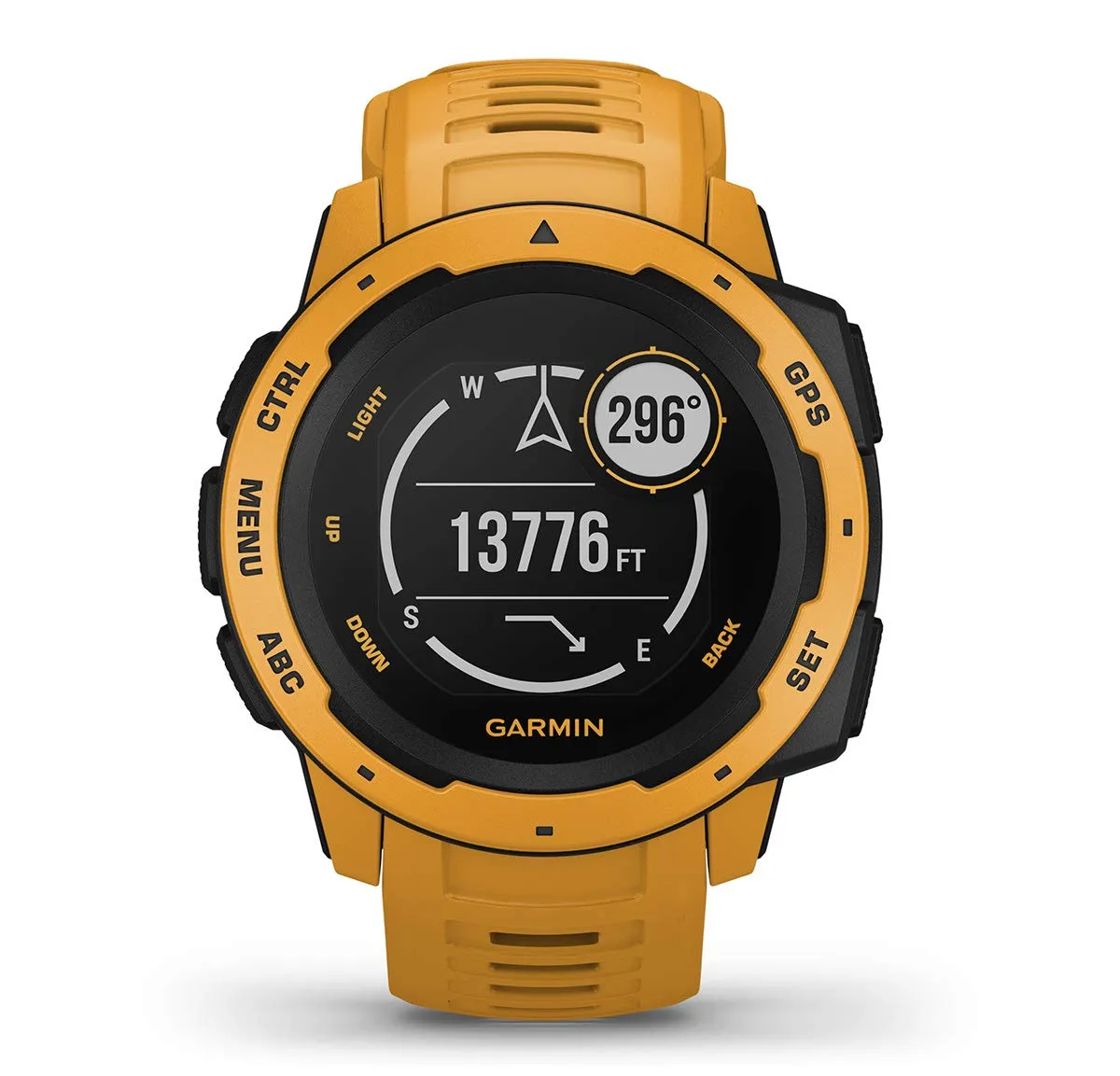 Garmin Instinct, Rugged Outdoor Watch with GPS, Features GLONASS and Galileo, Heart Rate Monitoring and 3-axis Compass