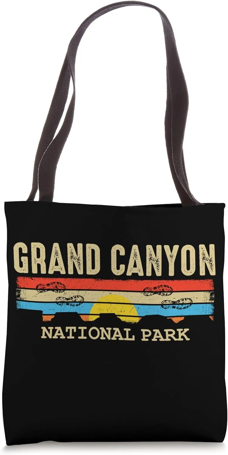 Grand Canyon National Park Travel Hiking Arizona Adventure Tote Bag