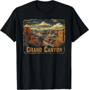 Grand Canyon - US National Park Vintage Men Women Kids Retro T-Shirt