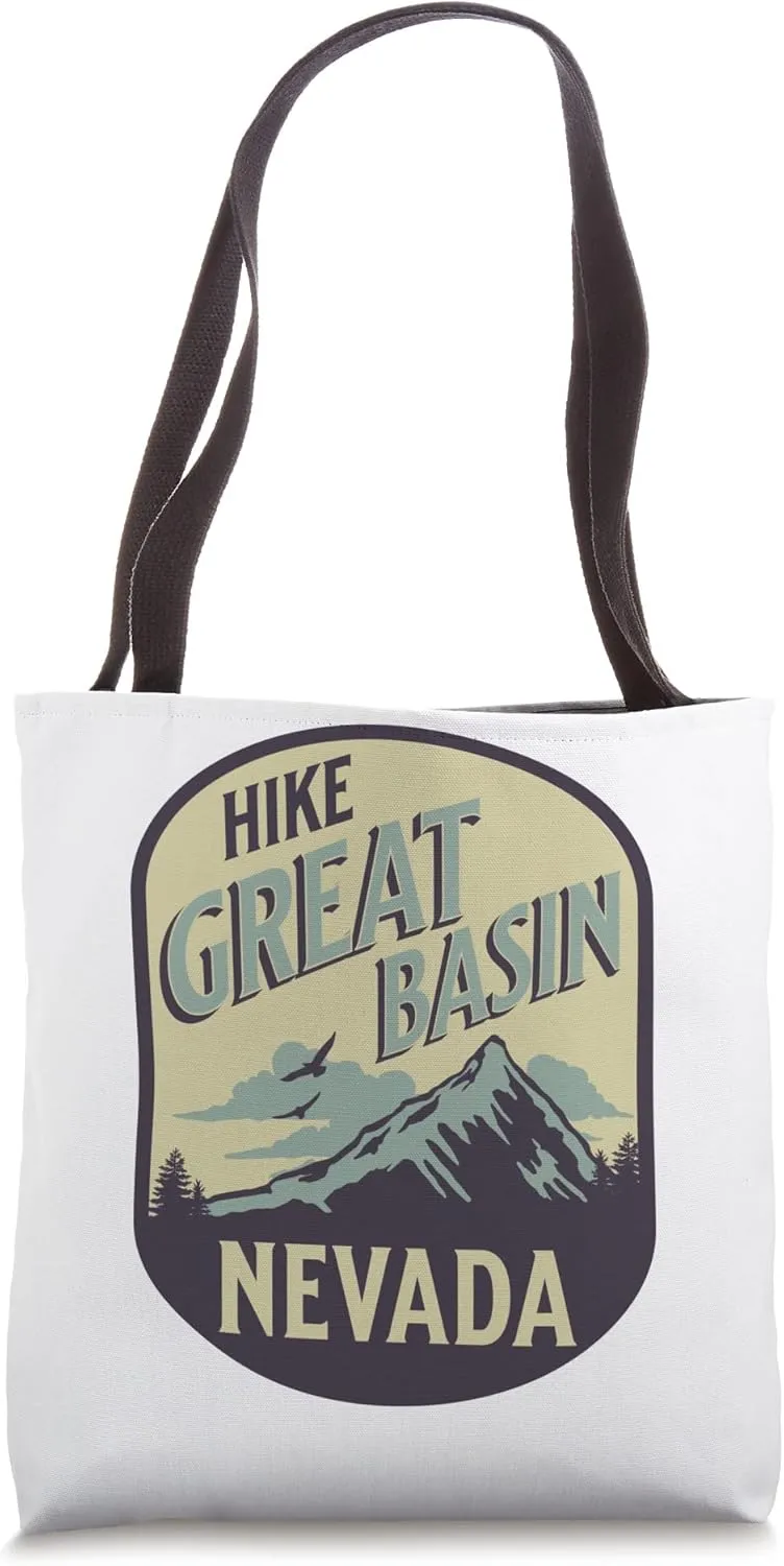 Great Basin Nevada Nature Hike Mountain Outdoors Tote Bag