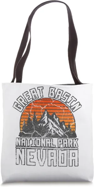 Great Basin Nevada Nature Hiking Mountains Outdoors Tote Bag