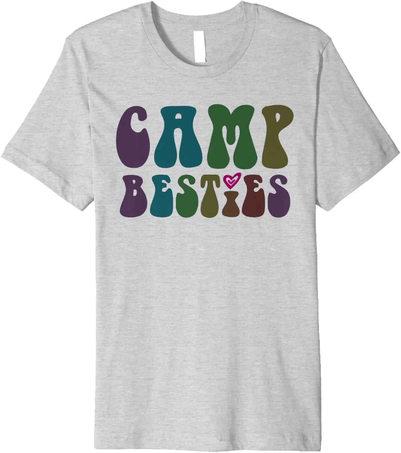 Groovy CAMP BESTIES Kids BFF In-Tents Group Fabulous Tribe Premium T-Shirt