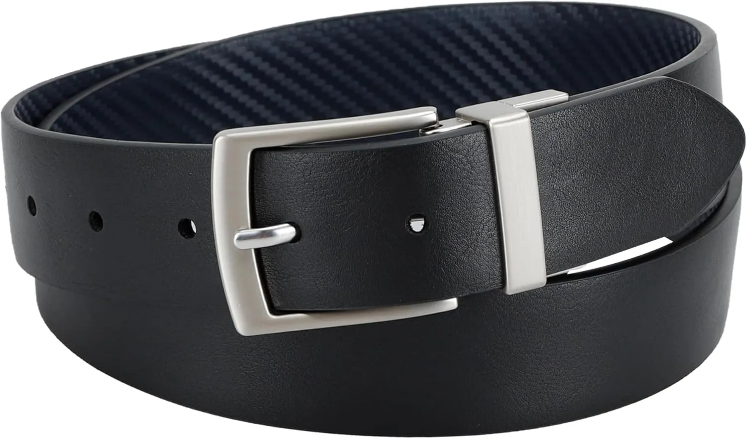 Haggar Men's Two-in-one Reversible Stretch Golf Belt