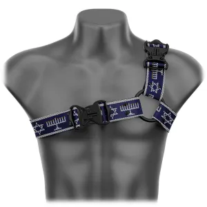 Hanukkah Sweater Asymmetrical Handmade Fashion Vegan Unisex Harness