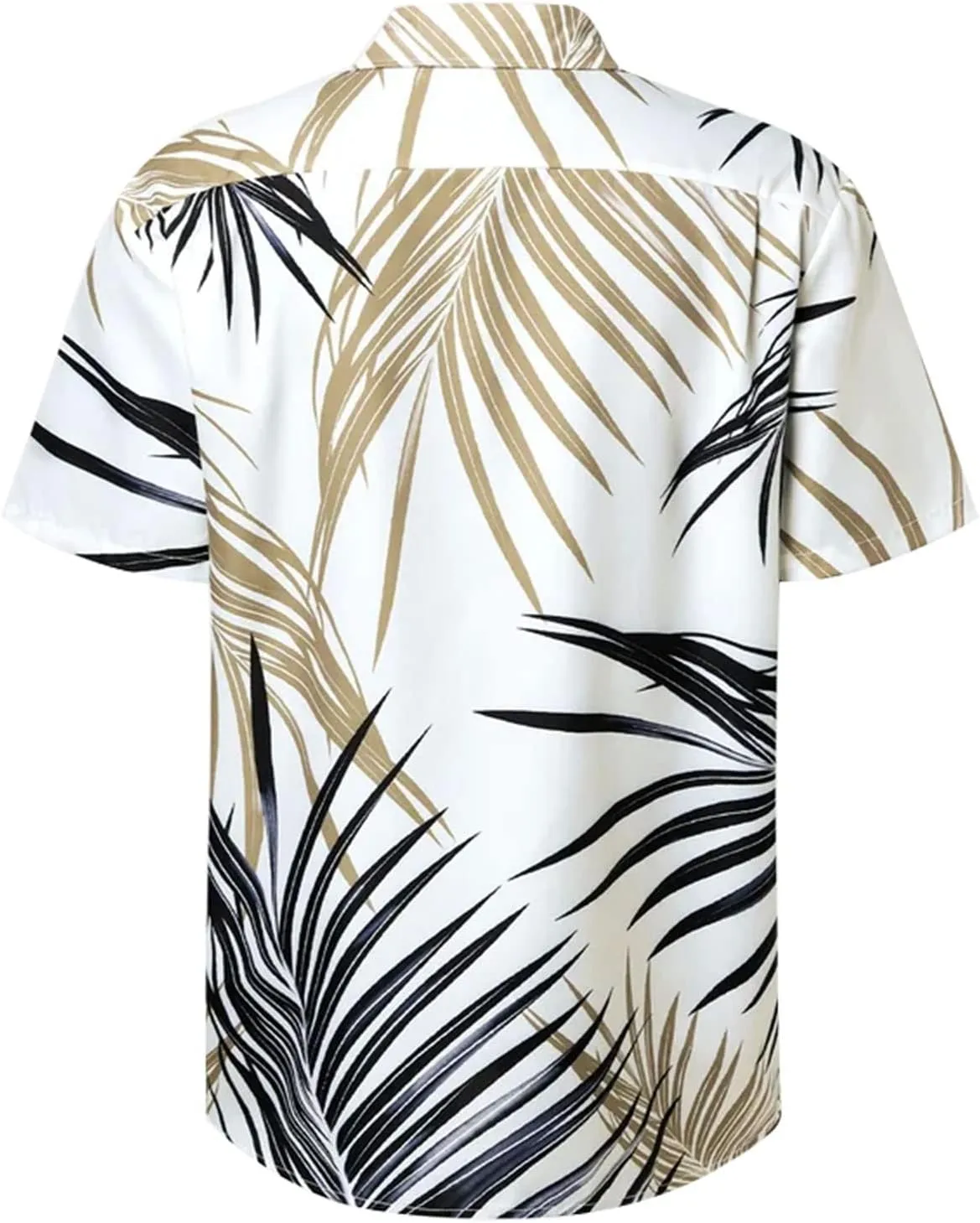 Hawaiian Shirts for Men Loose Short Sleeve Mens Beach Shirts Resort Casual Shirts