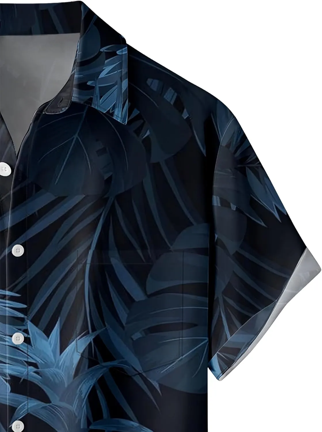 Hawaiian Shirts for Men Loose Short Sleeve Mens Beach Shirts Resort Casual Shirts