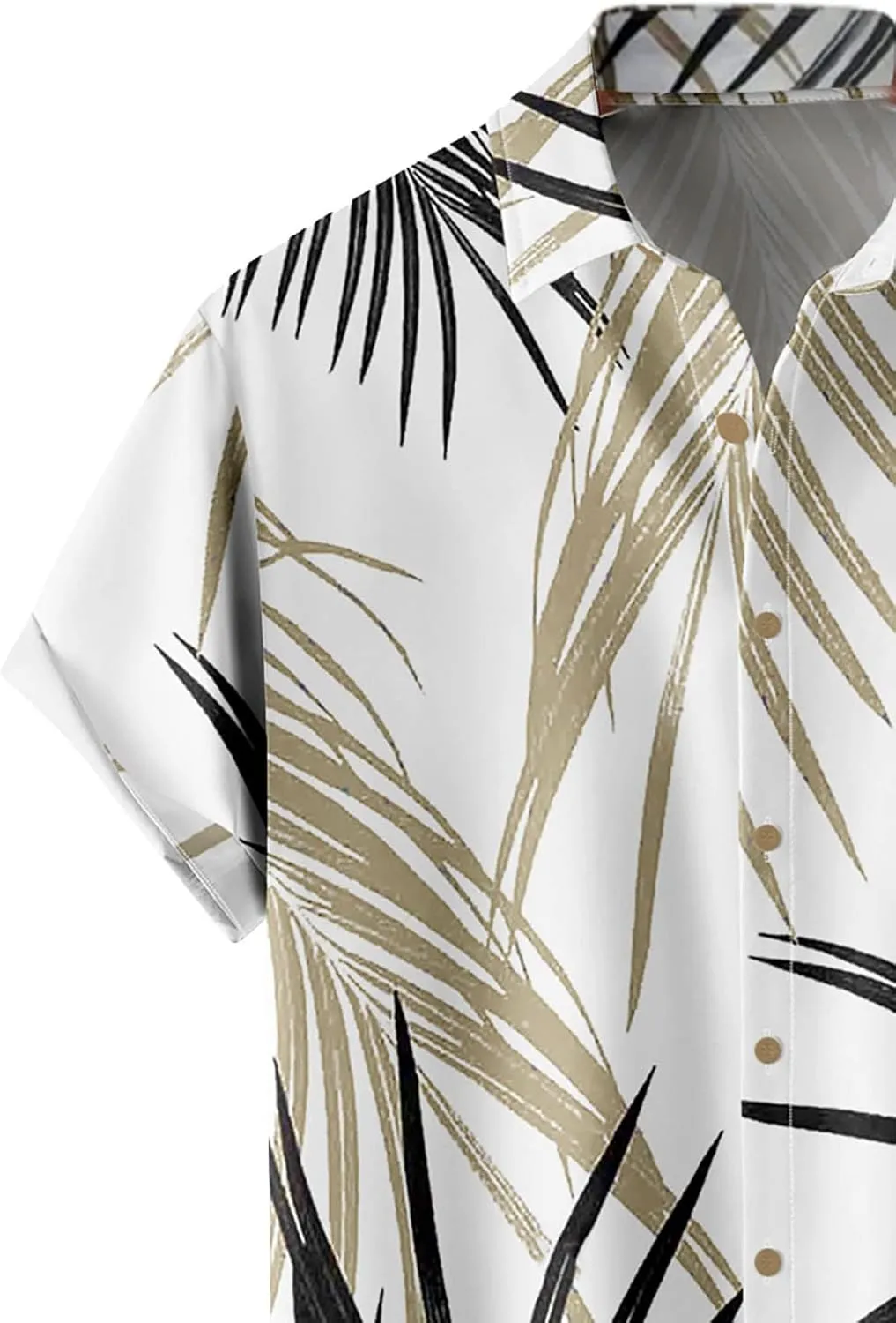 Hawaiian Shirts for Men Loose Short Sleeve Mens Beach Shirts Resort Casual Shirts