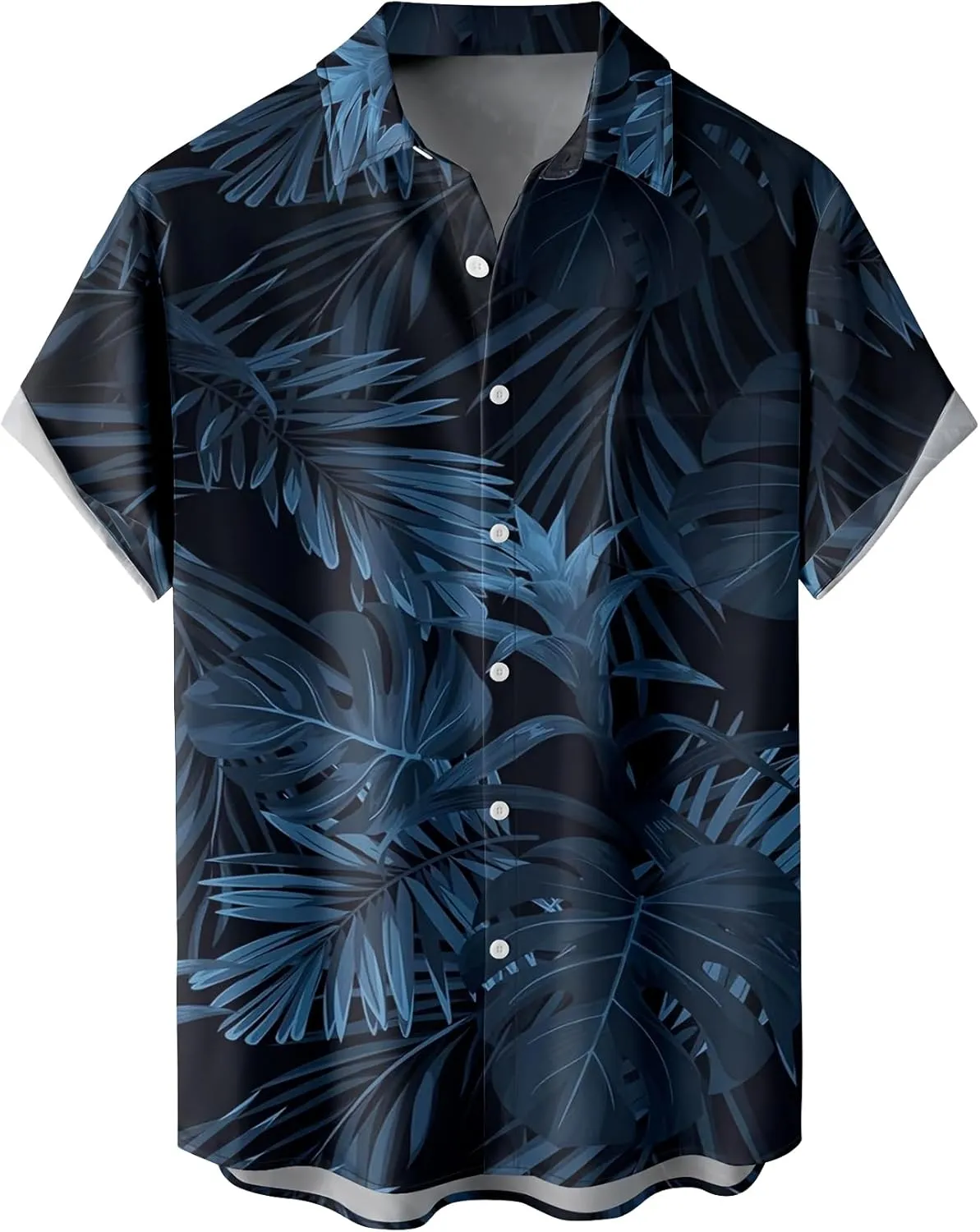 Hawaiian Shirts for Men Loose Short Sleeve Mens Beach Shirts Resort Casual Shirts