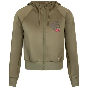 Hooded Kristina Full Zip Decorated Jacket Camp