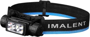 IMALENT HT70 Brightest Headlamp 3500 Lumen with Red Light, Rechargeable Headlight High Lumen Detachable Headlamps, Adjustable Head Lamp for Camping, Outdoor, Running, Hiking