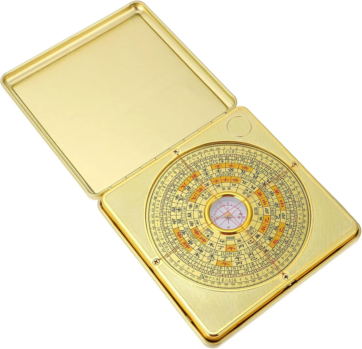IMIKEYA Feng Shui Compass Pan - Chinese Ancient Compass for Home Planning and Feng Shui Practices - Precision Magnetic Compass for and Residential Harmony 1pc