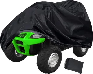 Indeed BUY Waterproof ATV Cover, 420D Heavy Duty Kids 4 Wheeler Quad Cover Small Protection for Honda Polaris Yamaha Suzuki Kawasaki Kart (87''x39''x42'')