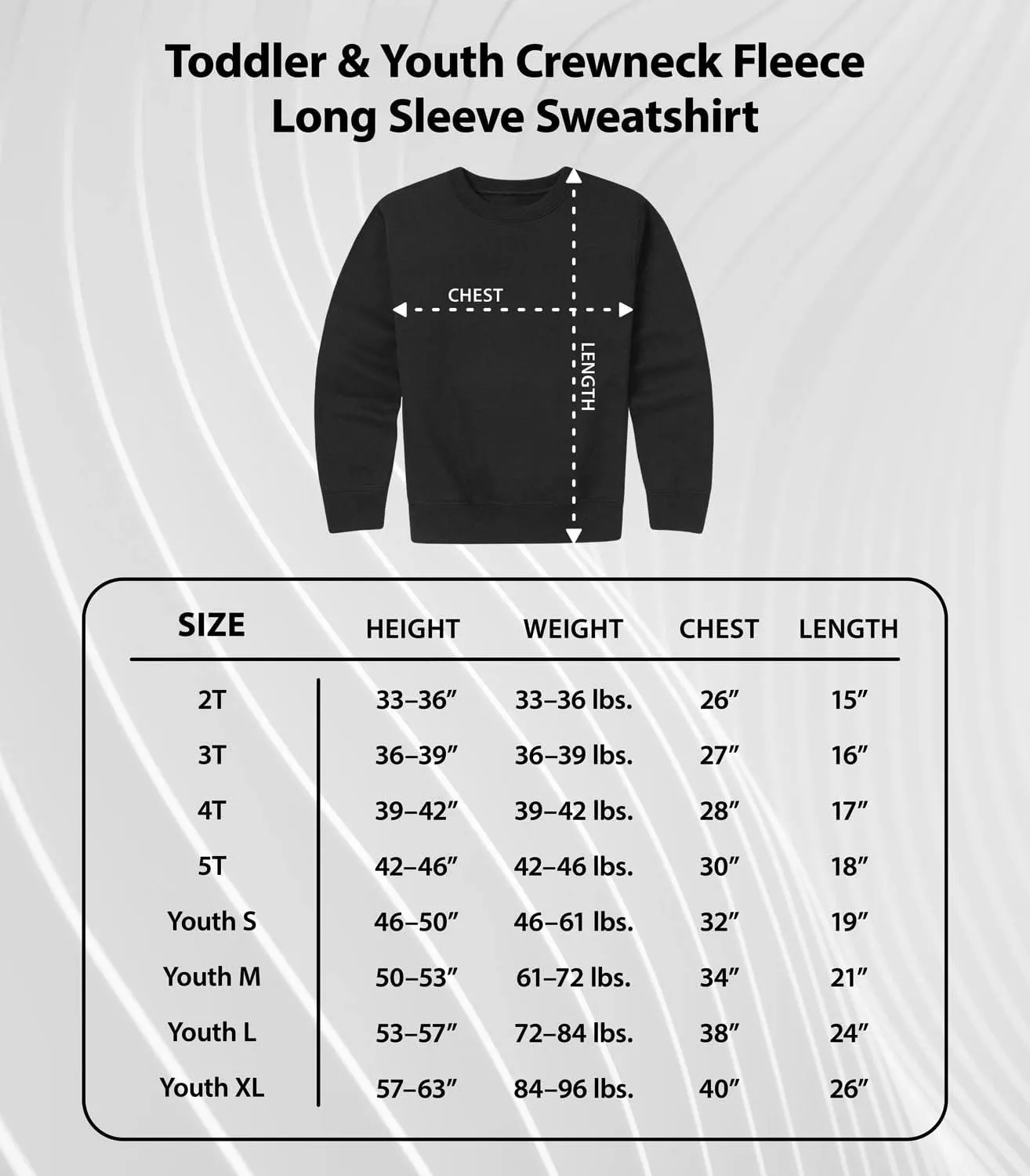 Instant Message - Camp Counselor in Training - Toddler & Youth Crewneck Fleece Sweatshirt