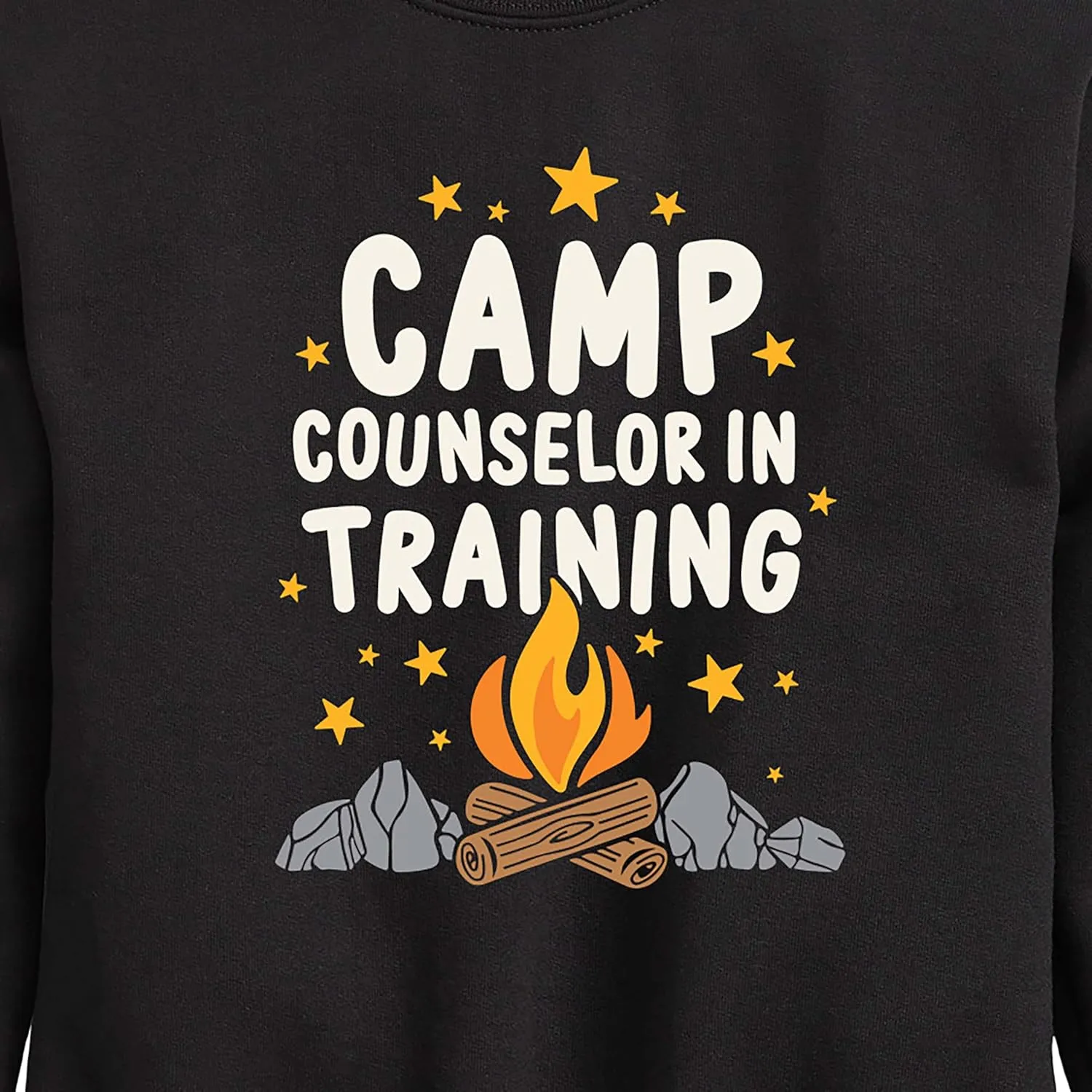 Instant Message - Camp Counselor in Training - Toddler & Youth Crewneck Fleece Sweatshirt