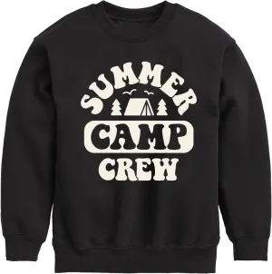 Instant Message - Summer Camp Crew - Toddler & Youth Crewneck Fleece Sweatshirt