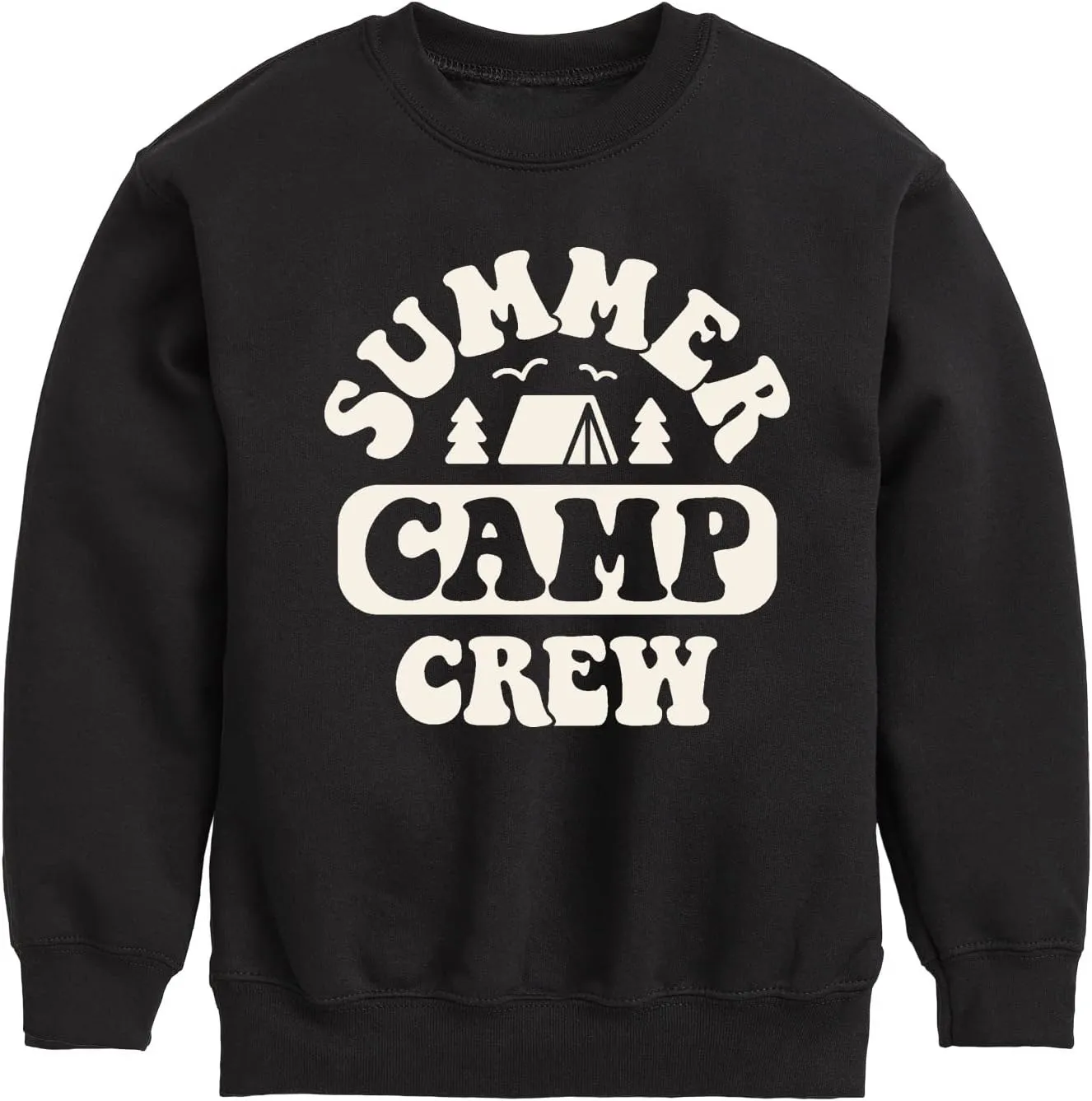 Instant Message - Summer Camp Crew - Toddler & Youth Crewneck Fleece Sweatshirt