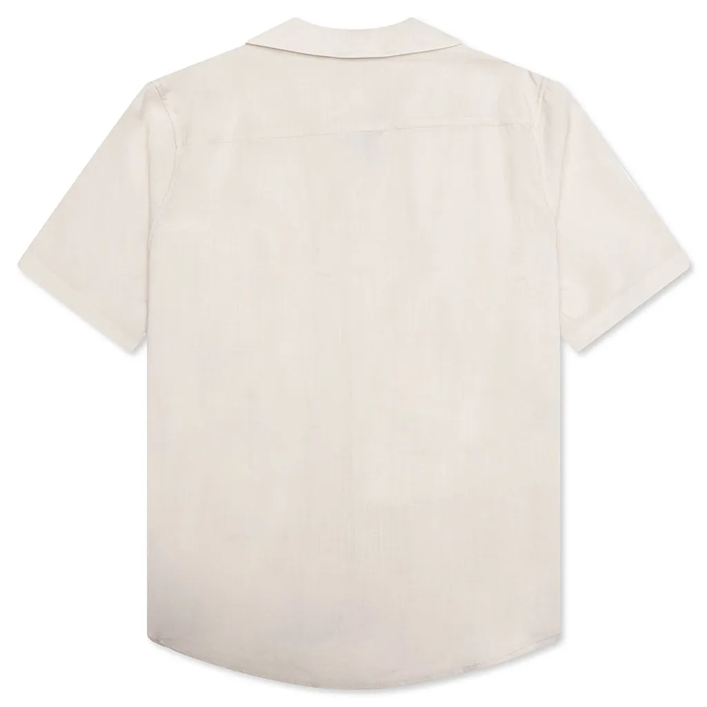 Into the Distance Camp Shirt - Ivory