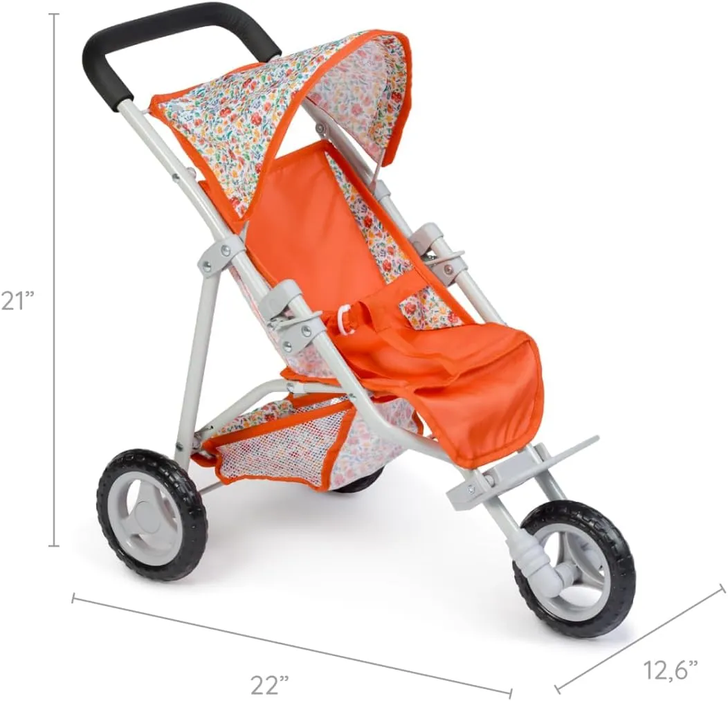 JC Toys | Berenguer Boutique | Nature Jogger | Red | Ages 3 