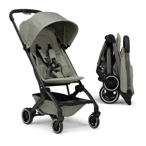 Joolz AER  Lightweight & Compact Travel Stroller - Portable One-Hand Fold Design - Ergonomic Seat for Infant & Toddler (up to 50 lb) - XXL Sun Hood - Stroller for Airplane -Travel Pouch -Sage Green
