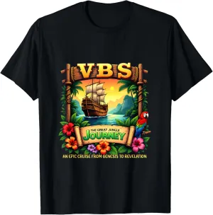 Jungle Journey VBS Campers Vacation Camp VBS 2025 Youth T-Shirt