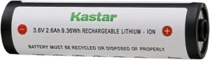 Kastar 1-Pack 3.7V 2.6Ah 74175 Lithium-ion Battery Compatible with Streamlight 74175 Li-ion Battery, Streamlight flashlights and headlamps