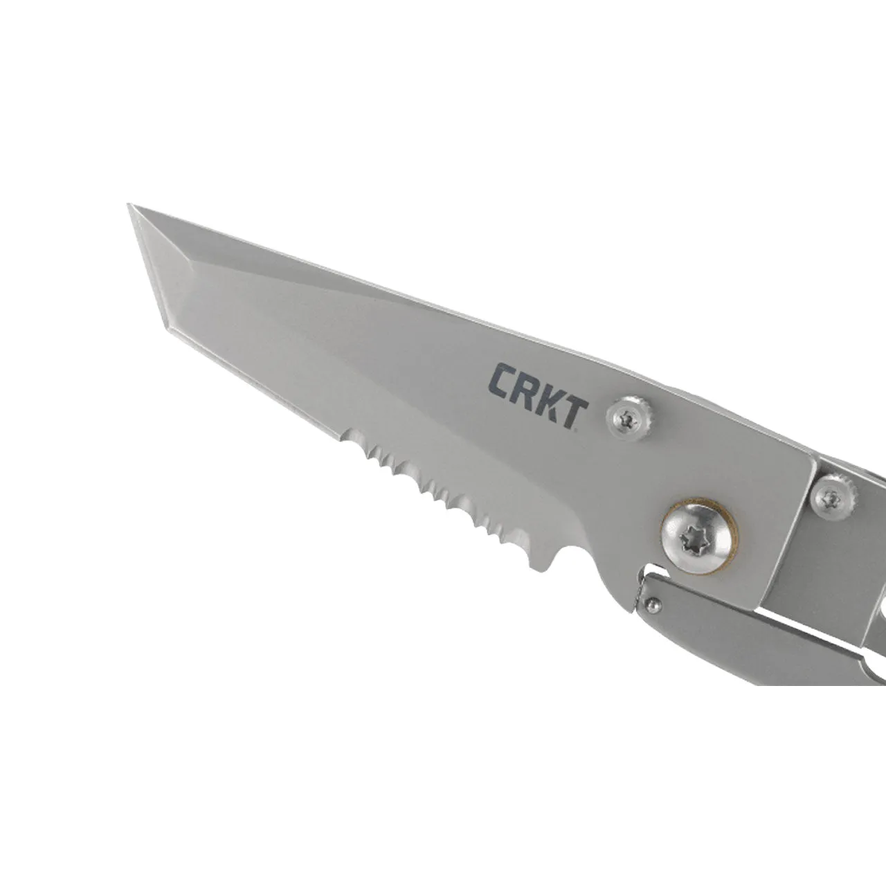 K.I.S.S. Serrated Folding Knife