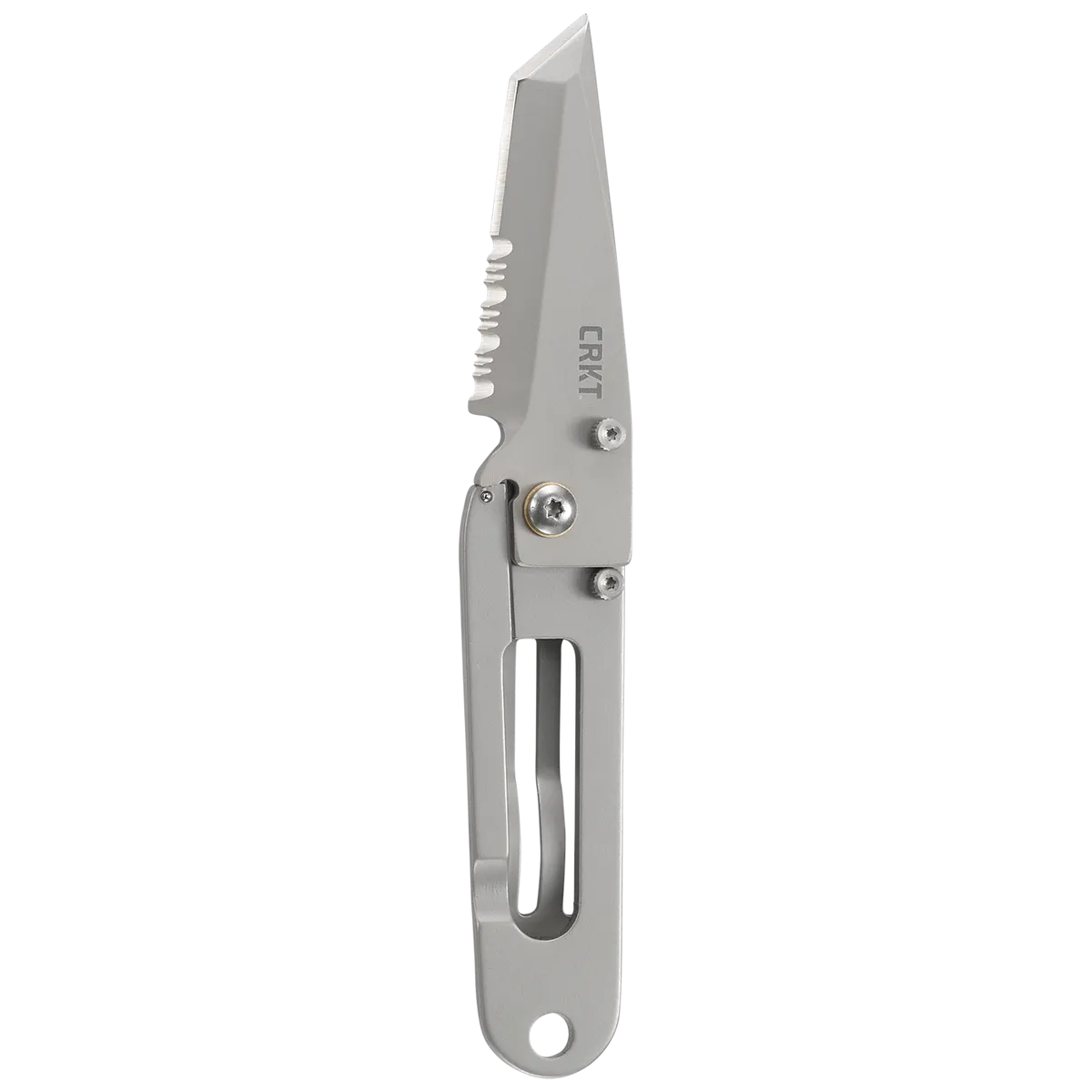 K.I.S.S. Serrated Folding Knife