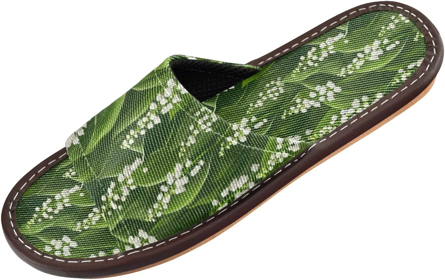 KLL Bathroom Shower Slippers Indoor Summer Lightweight Rubber Sole Home Shoes for Hotel Travel Party