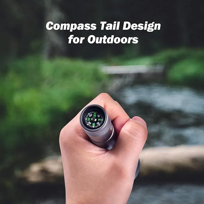L40 Flashlight High Lumens, Rechargeable Spotlight Flashlight, 4 Light Modes Super Bright Handheld Flashlight for Outdoor, Camping, Hiking
