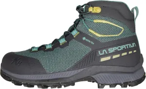 La Sportiva Women's TX Hike Mid GTX Shoe, Juniper/Zest, 8