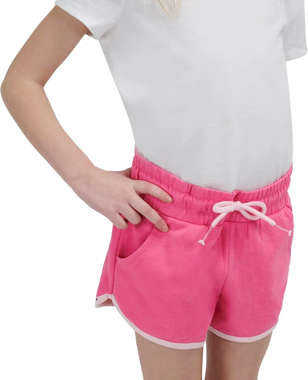 Lands' End Girls' Super Soft Stretch Waist Basic Camp Shorts (S-XXL)
